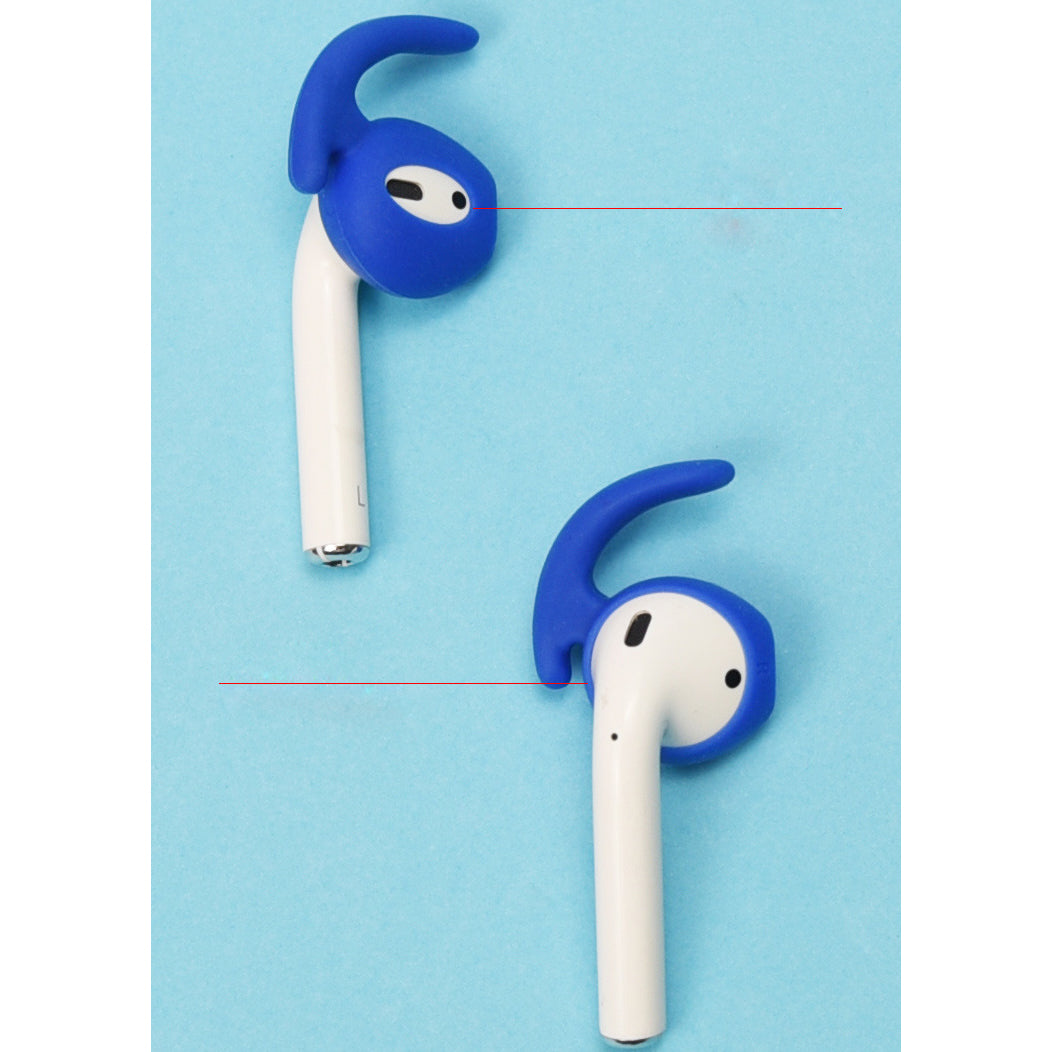 5 Pair/Set Silicone Ear Hooks Skin Cover Holders for Apple AirPods