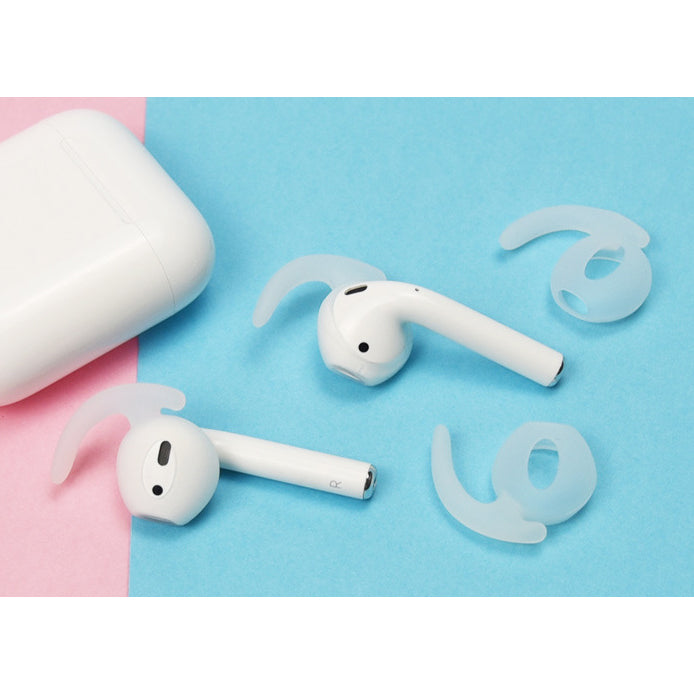 5 Pair/Set Silicone Ear Hooks Skin Cover Holders for Apple AirPods