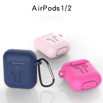 Soft Silicone Protection Case for Apple AirPods with Charging Case (2016)(2019) / with Wireless Charging Case (2019)