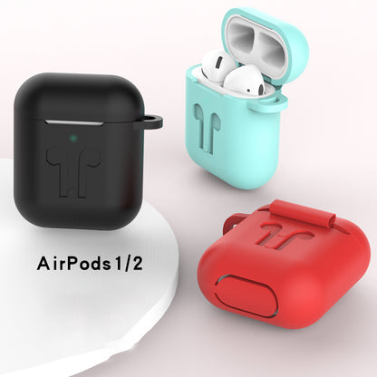 Soft Silicone Protection Case for Apple AirPods with Charging Case (2016)(2019) / with Wireless Charging Case (2019)