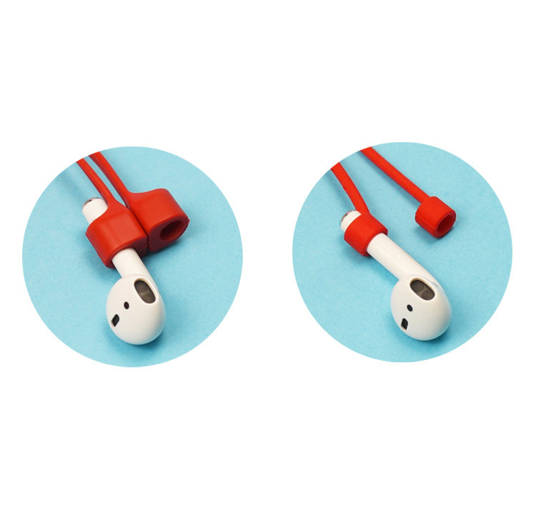 5Pcs/Set Earphone Strap Anti Lost Protective Silicone Magnetic Rope for Apple AirPods