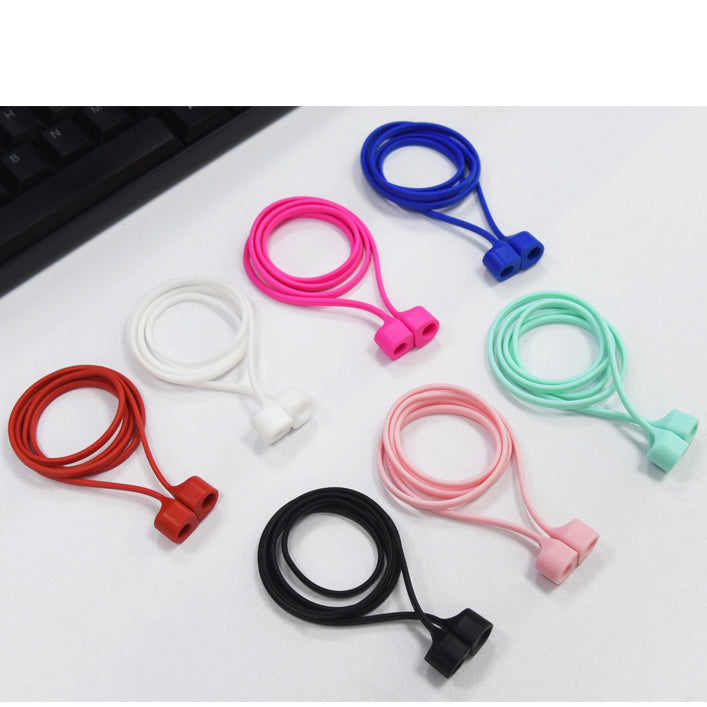 5Pcs/Set Earphone Strap Anti Lost Protective Silicone Magnetic Rope for Apple AirPods