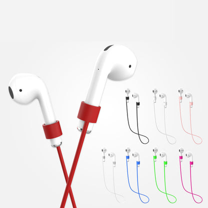 10Pcs/Set Earphone Anti-lost Silicone Rope Strap for Apple AirPods