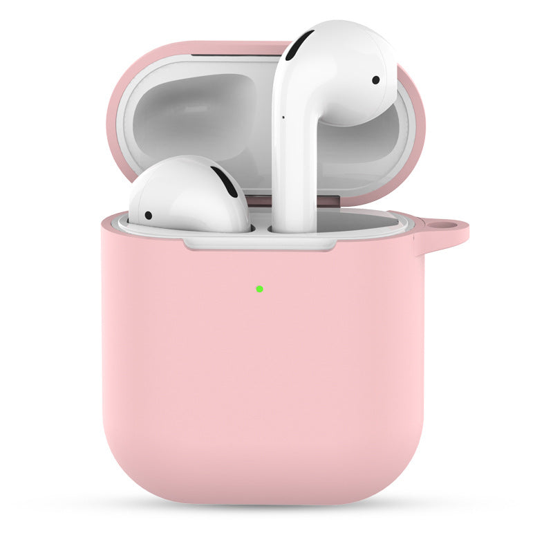 Silicone Case with Keychain for Apple AirPods with Charging Case (2019)