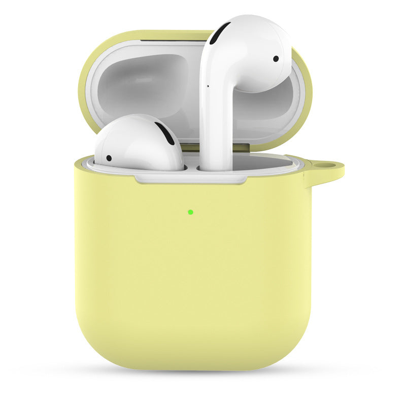 Silicone Case with Keychain for Apple AirPods with Charging Case (2019)