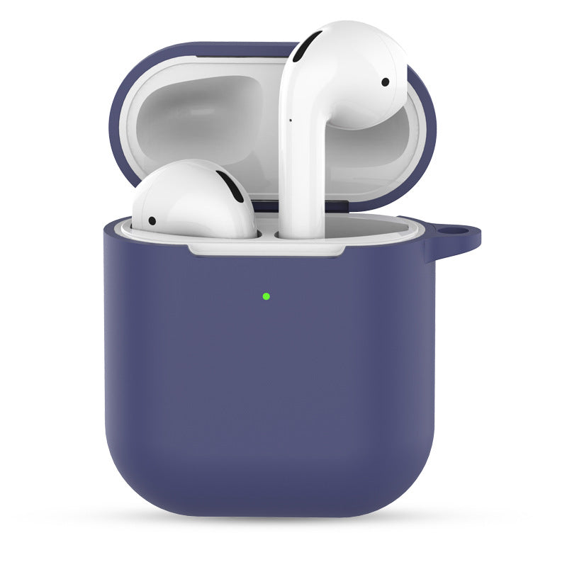 Silicone Case with Keychain for Apple AirPods with Charging Case (2019)