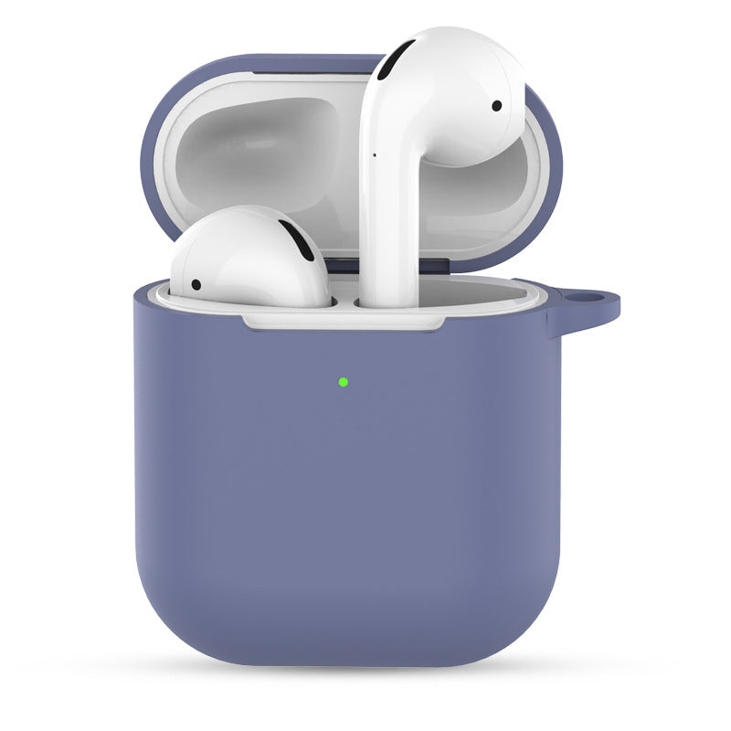 Silicone Case with Keychain for Apple AirPods with Charging Case (2019)