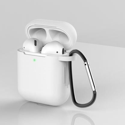 Silicone Protective Case with Buckle for AirPods with Charging Case (2016)/with Charging Case (2019)