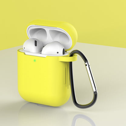 Silicone Protective Case with Buckle for AirPods with Charging Case (2016)/with Charging Case (2019)