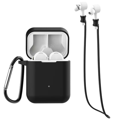 3-in-1 Set for Xiaomi Air Bluetooth Headphone [Silicone Case + Neck Straps + Carabiner]