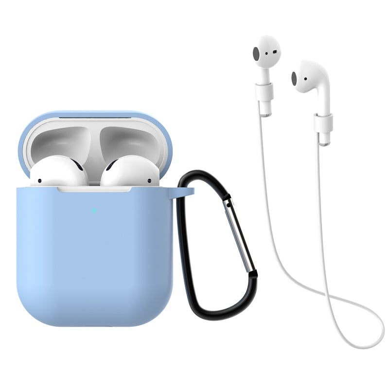 3 Pcs/Set AirPods Cover for Apple AirPods with Charging Case (2019) / with Wireless Charging Case (2019)