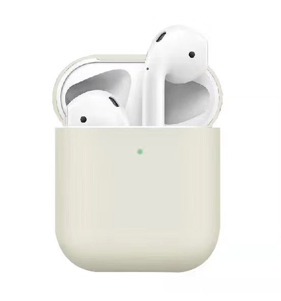 Matte Texture Silicone AirPods Case for Apple AirPods with Wireless Charging Case (2019) / AirPods with Charging Case (2019) (2016)