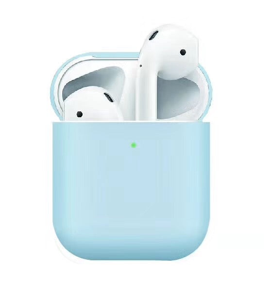 Matte Texture Silicone AirPods Case for Apple AirPods with Wireless Charging Case (2019) / AirPods with Charging Case (2019) (2016)