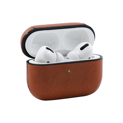 Crazy Horse Texture PU Leather Protective Case for Apple AirPods Pro