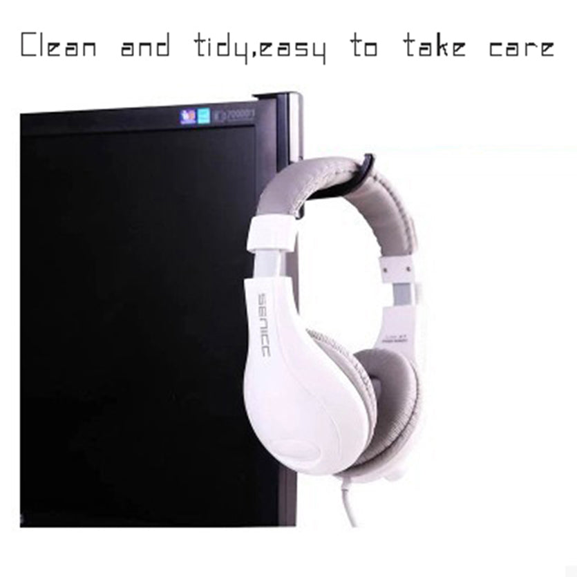 Headphone Headset Hanger Monitor Stand Holder Headset Stick-on Hook