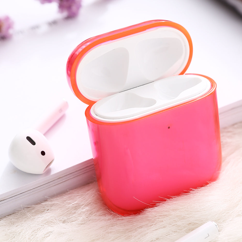 Transparent PC Clear Case for Apple AirPods with Wireless Charging Case (2019) / AirPods with Charging Case (2019) (2016)