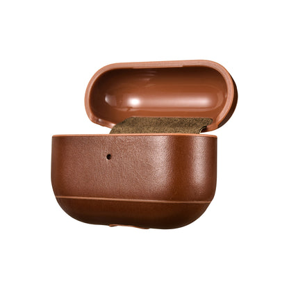 Genuine Leather Coated PC Case for Apple AirPods Pro