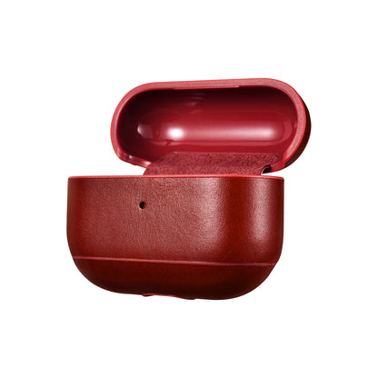 Genuine Leather Coated PC Case for Apple AirPods Pro