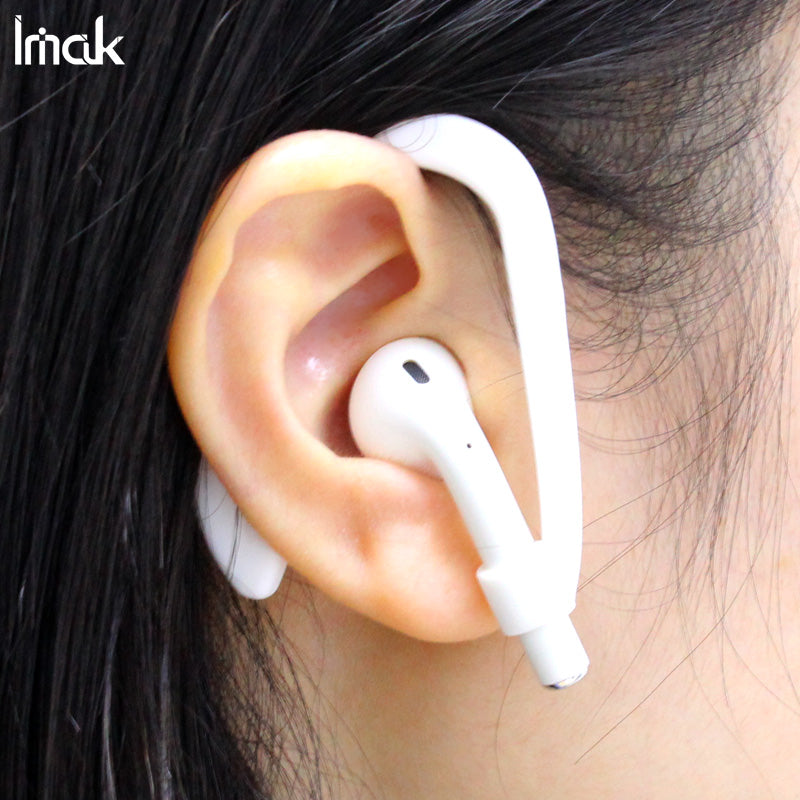 IMAK Silicone Ear Hooks for Apple AirPods Pro/AirPods with Charging Case (2016) (2019)/AirPods with Wireless Charging Case (2019)