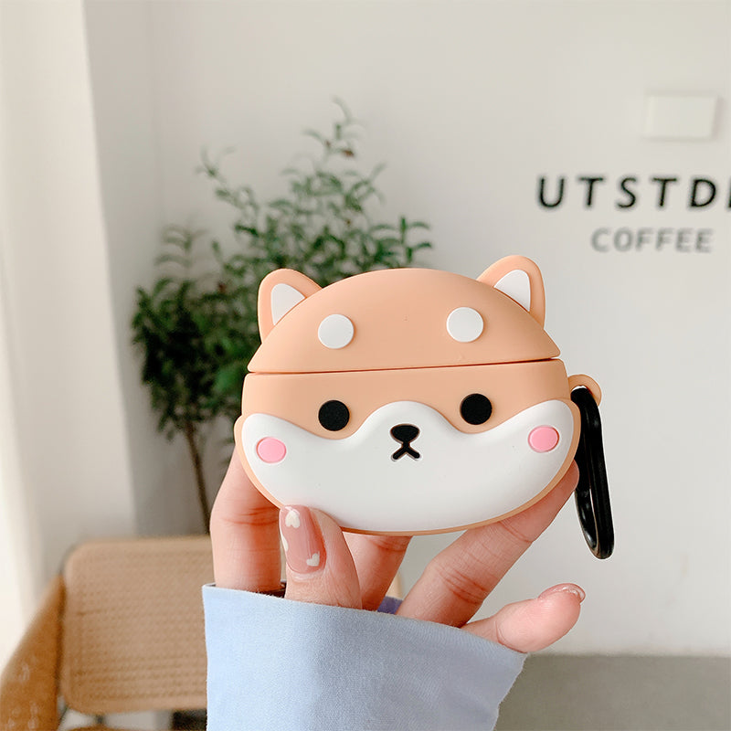 Cute Cartoon Design Soft Silicone Bluetooth Earphone Protective Case Cover for Beats Studio Buds