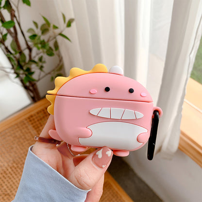 Cute Cartoon Design Soft Silicone Bluetooth Earphone Protective Case Cover for Beats Studio Buds