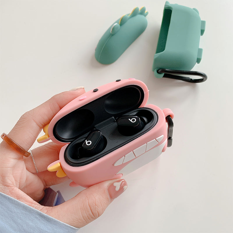 Cute Cartoon Design Soft Silicone Bluetooth Earphone Protective Case Cover for Beats Studio Buds