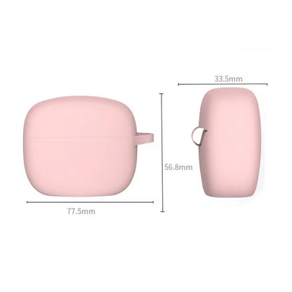 Soft Silicone Bluetooth Earphone Protective Case Cover with Anti-lost Buckle for JBL TUNE215TWS