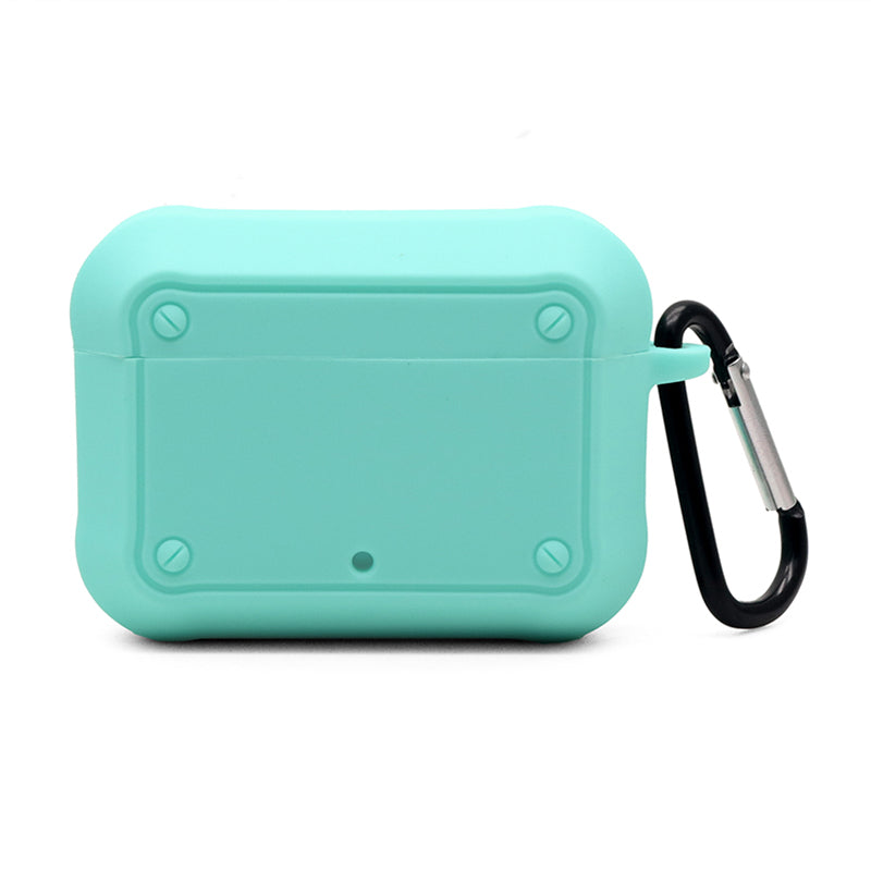 Portable Silicone Wireless Bluetooth Earphone Carrying Case Storage Bag with Anti-lost Buckle for Beats Studio Buds