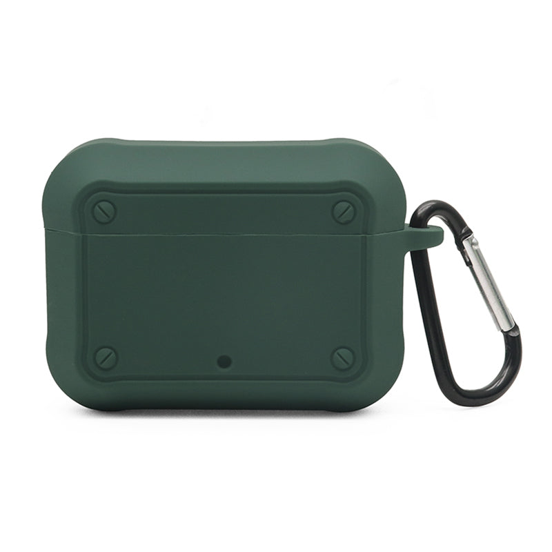 Portable Silicone Wireless Bluetooth Earphone Carrying Case Storage Bag with Anti-lost Buckle for Beats Studio Buds