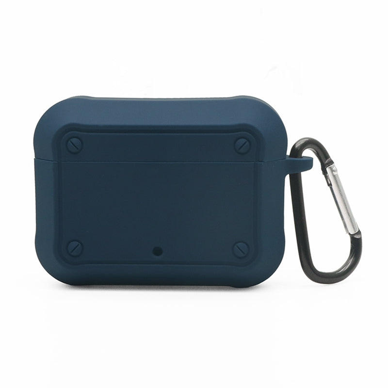 Portable Silicone Wireless Bluetooth Earphone Carrying Case Storage Bag with Anti-lost Buckle for Beats Studio Buds