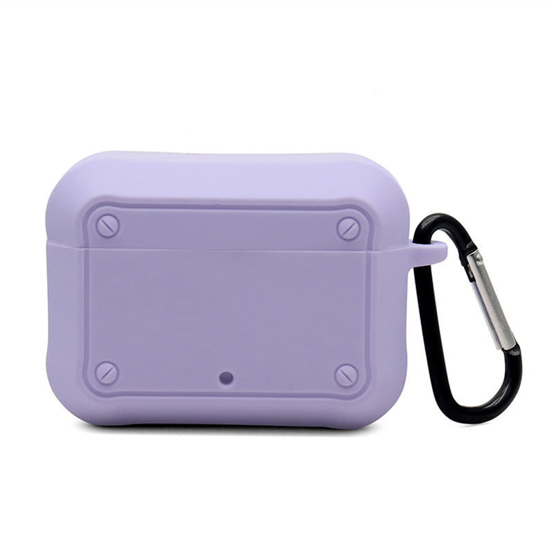 Portable Silicone Wireless Bluetooth Earphone Carrying Case Storage Bag with Anti-lost Buckle for Beats Studio Buds