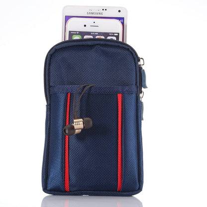 6.3 inch Mobile Phone Bag Sports Climbing Waist Hanging Pouch for iPhone 12 Pro Max/Samsung M21s/ Huawei nova 8 SE etc, Size: 17.5 x 11 x 2cm