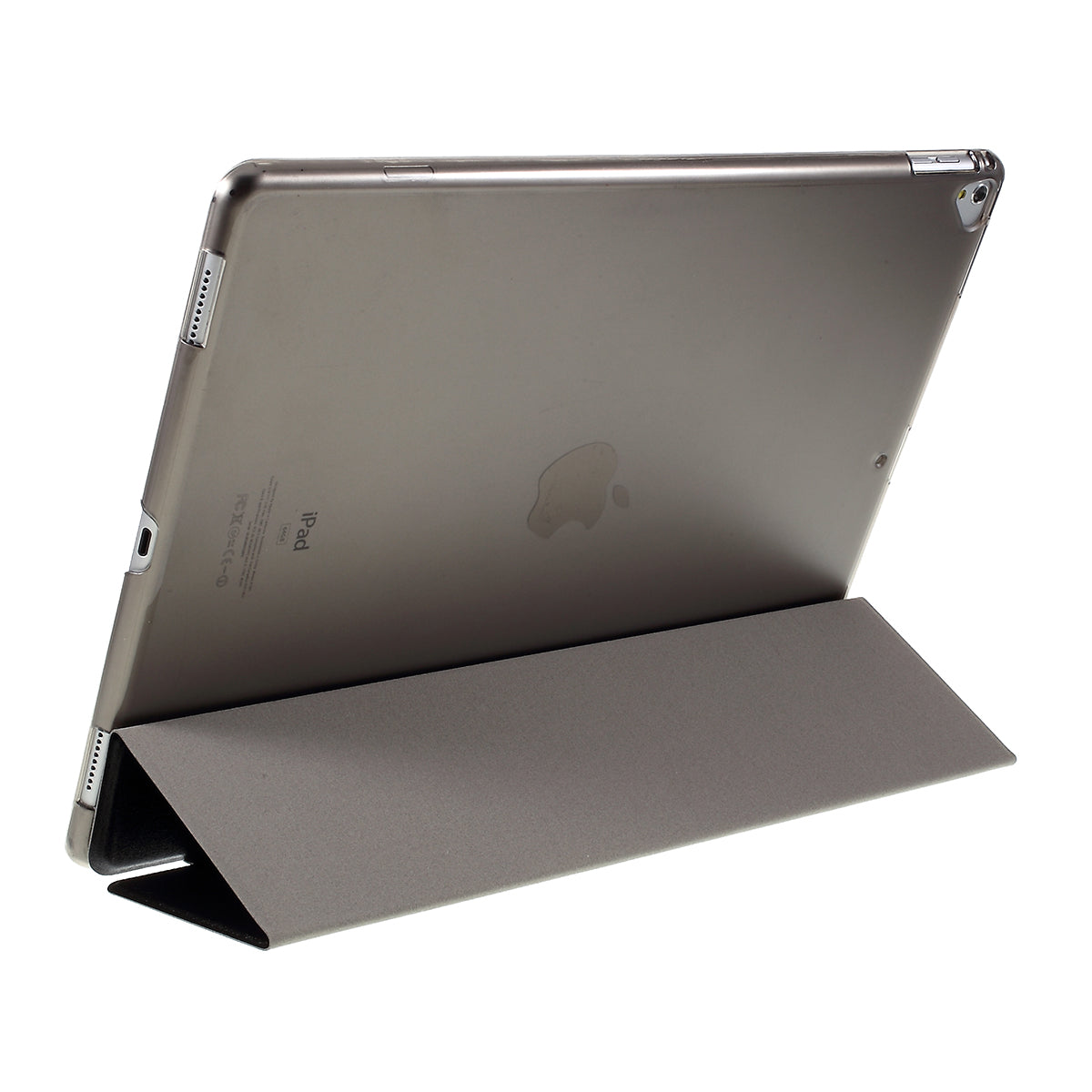 Tri-fold Stand Leather Smart Case for iPad Pro 12.9 inch Silk Texture