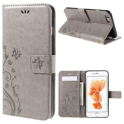 Butterfly Leather Wallet Stand Case for iPhone 6s Plus 6 Plus