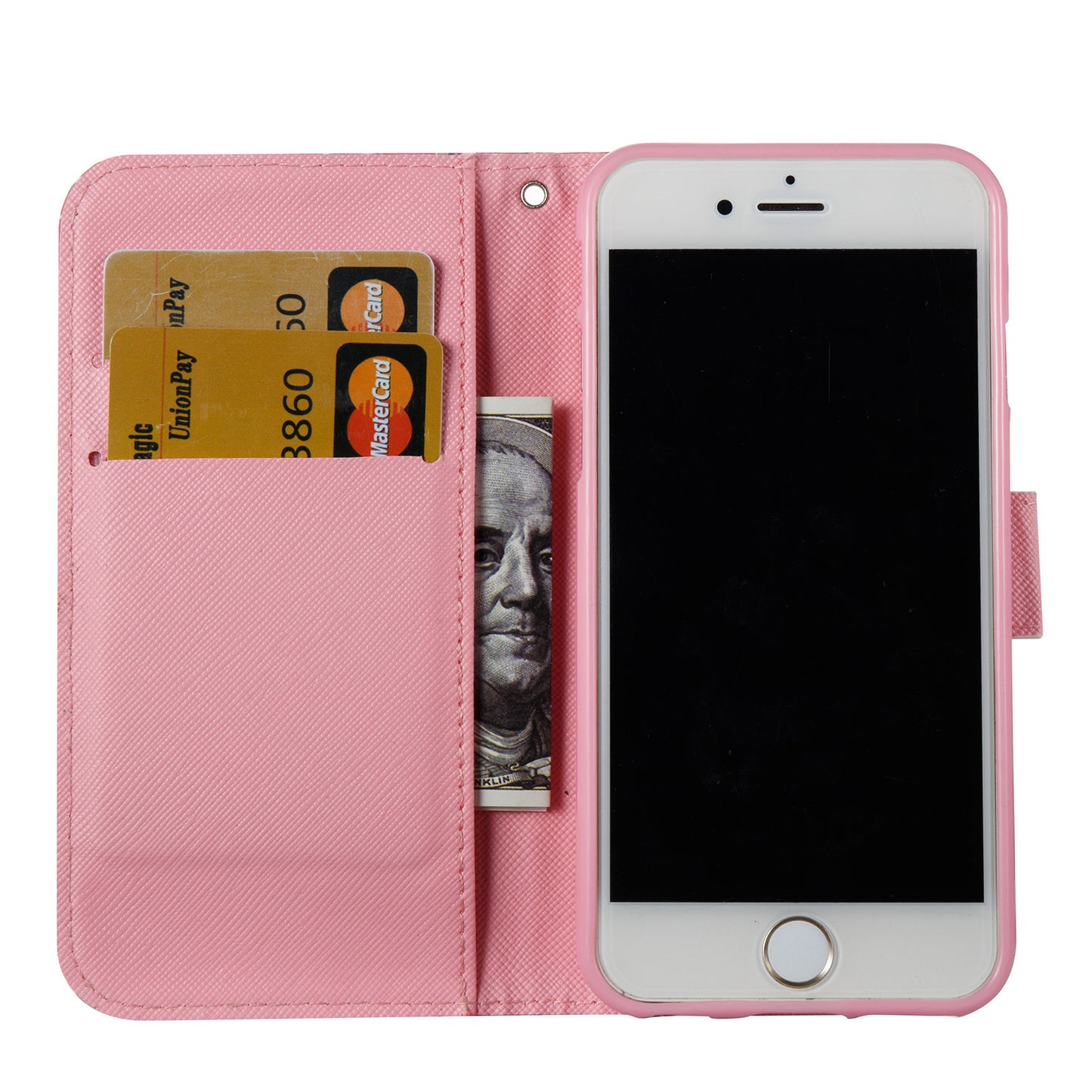 3D Vivid Pattern Wallet Leather Case Stand for iPhone 6s 6 4.7 inch