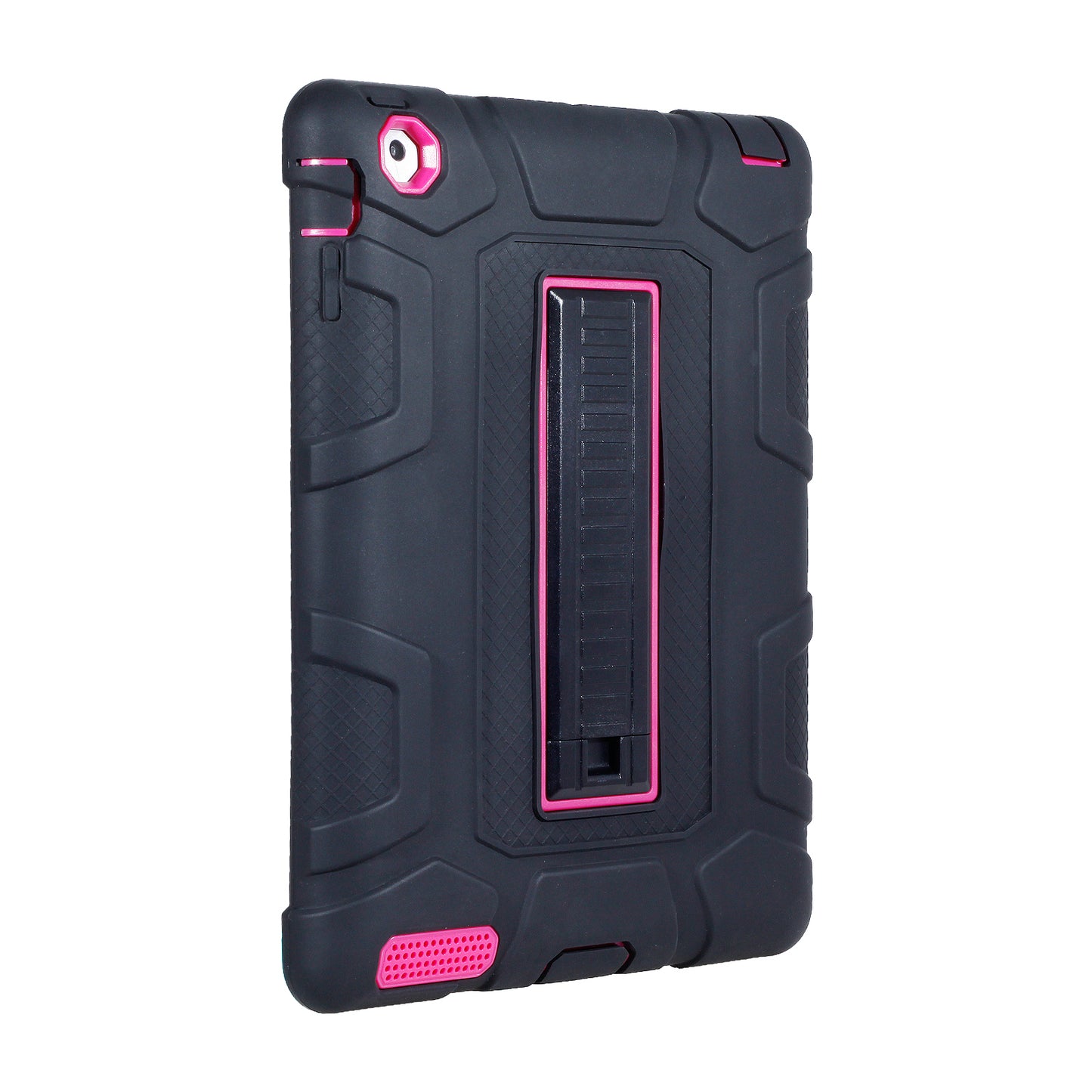 For iPad 4 Detachable 2-in-1 Shock Proof Anti-dust Protective TPU + PC Kickstand Case