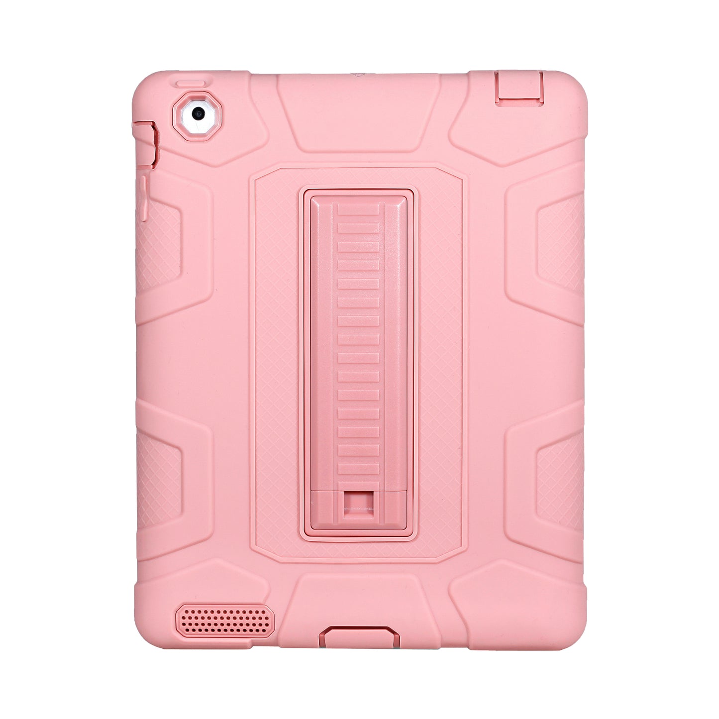 For iPad 4 Detachable 2-in-1 Shock Proof Anti-dust Protective TPU + PC Kickstand Case