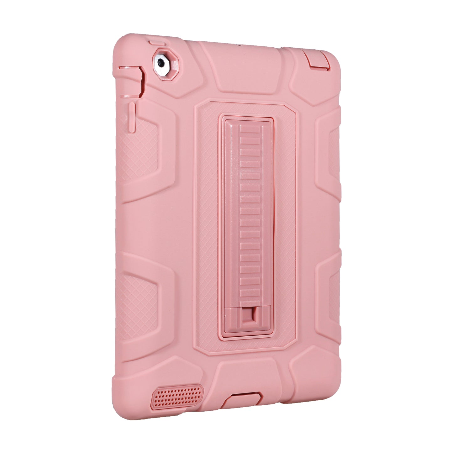 For iPad 4 Detachable 2-in-1 Shock Proof Anti-dust Protective TPU + PC Kickstand Case