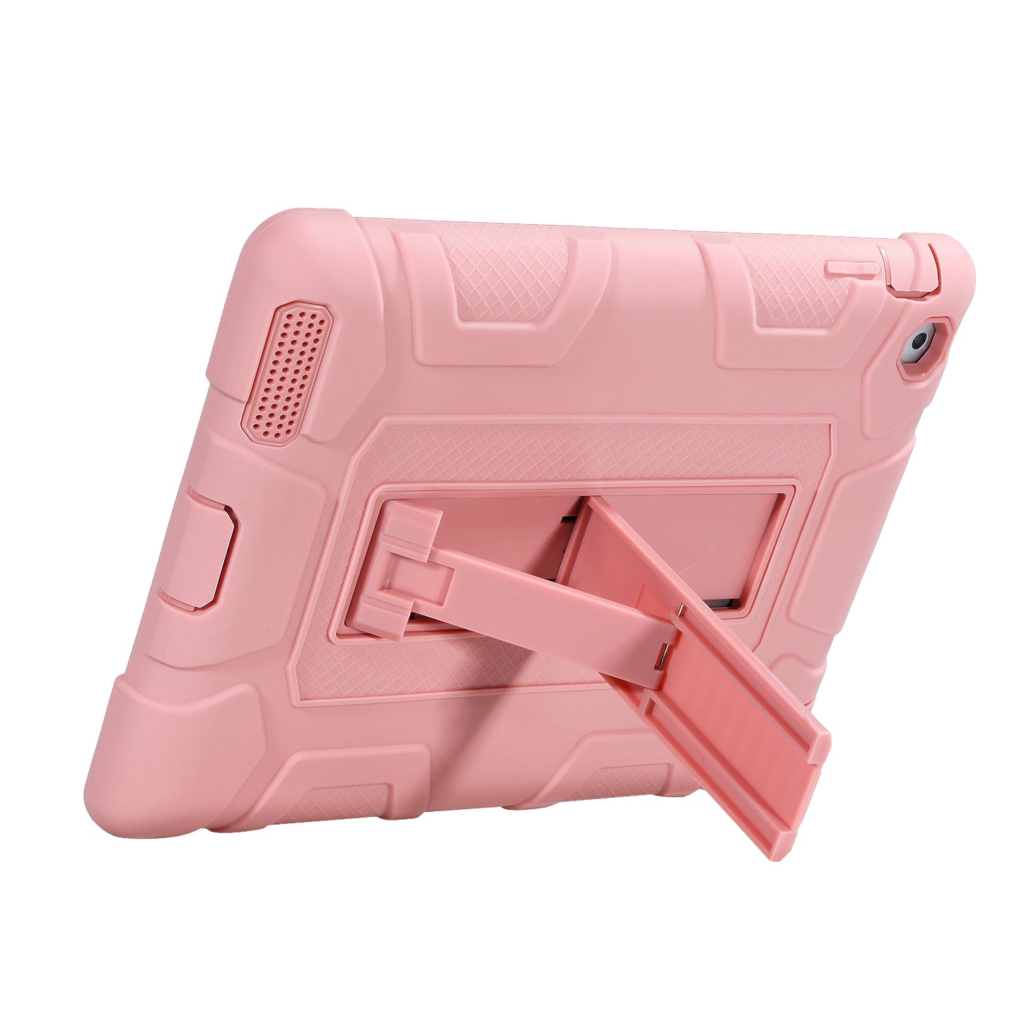 For iPad 4 Detachable 2-in-1 Shock Proof Anti-dust Protective TPU + PC Kickstand Case