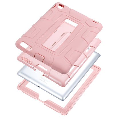 For iPad 4 Detachable 2-in-1 Shock Proof Anti-dust Protective TPU + PC Kickstand Case