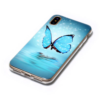 Luminous IMD Patterned TPU Cover for iPhone XS / X/Ten 5.8 inch