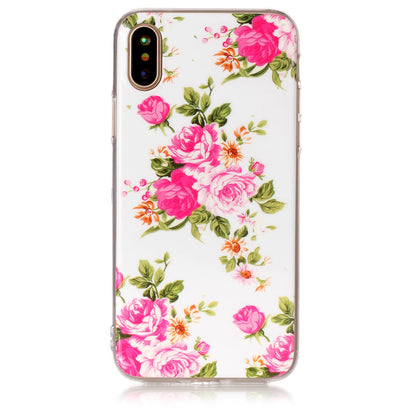 Luminous IMD Patterned TPU Cover for iPhone XS / X/Ten 5.8 inch