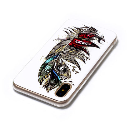 Luminous IMD Patterned TPU Cover for iPhone XS / X/Ten 5.8 inch