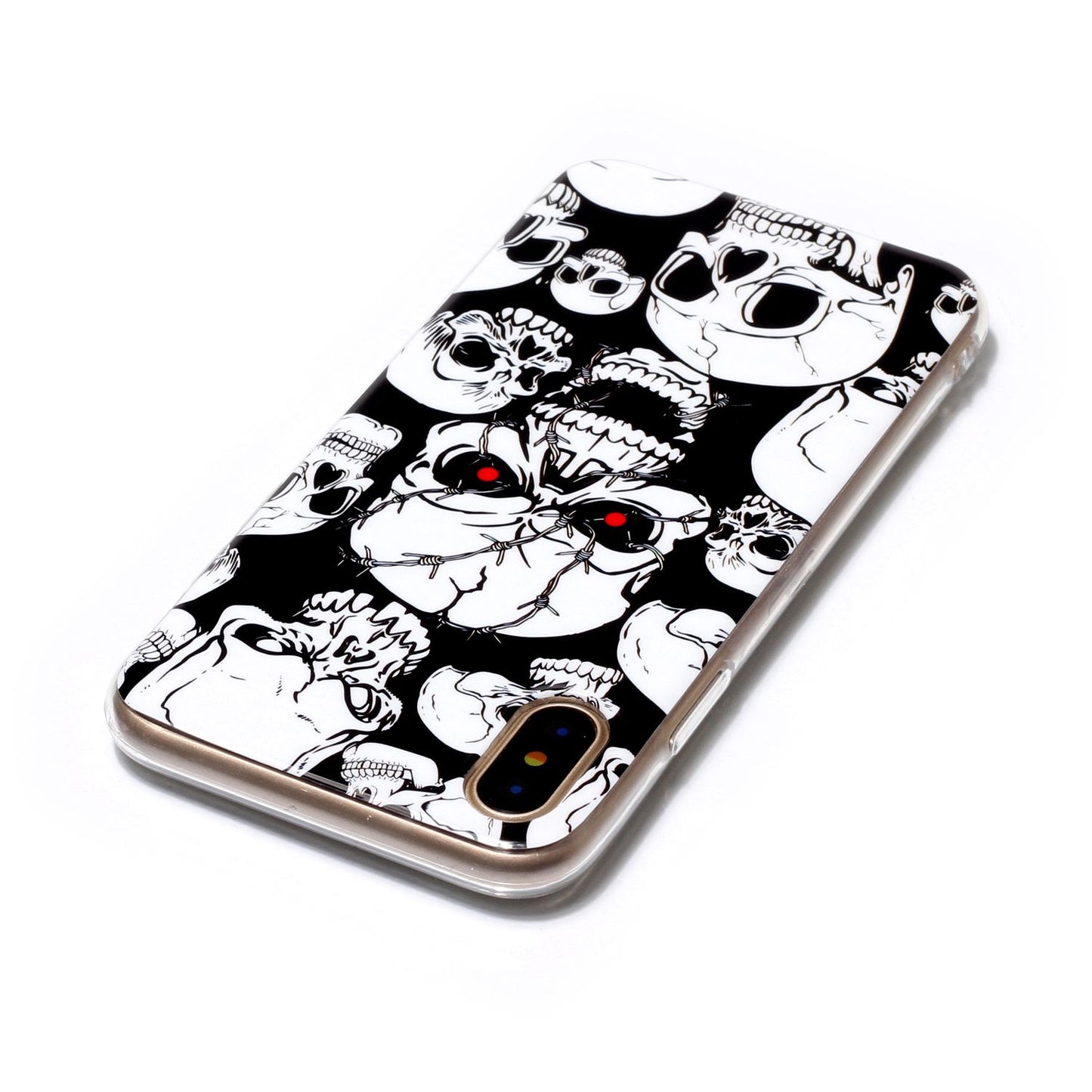 Luminous IMD Patterned TPU Cover for iPhone XS / X/Ten 5.8 inch