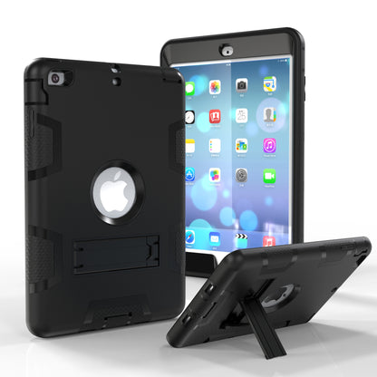 Kickstand PC Silicone Hybrid Armor Defender Case for iPad mini 3 2 1