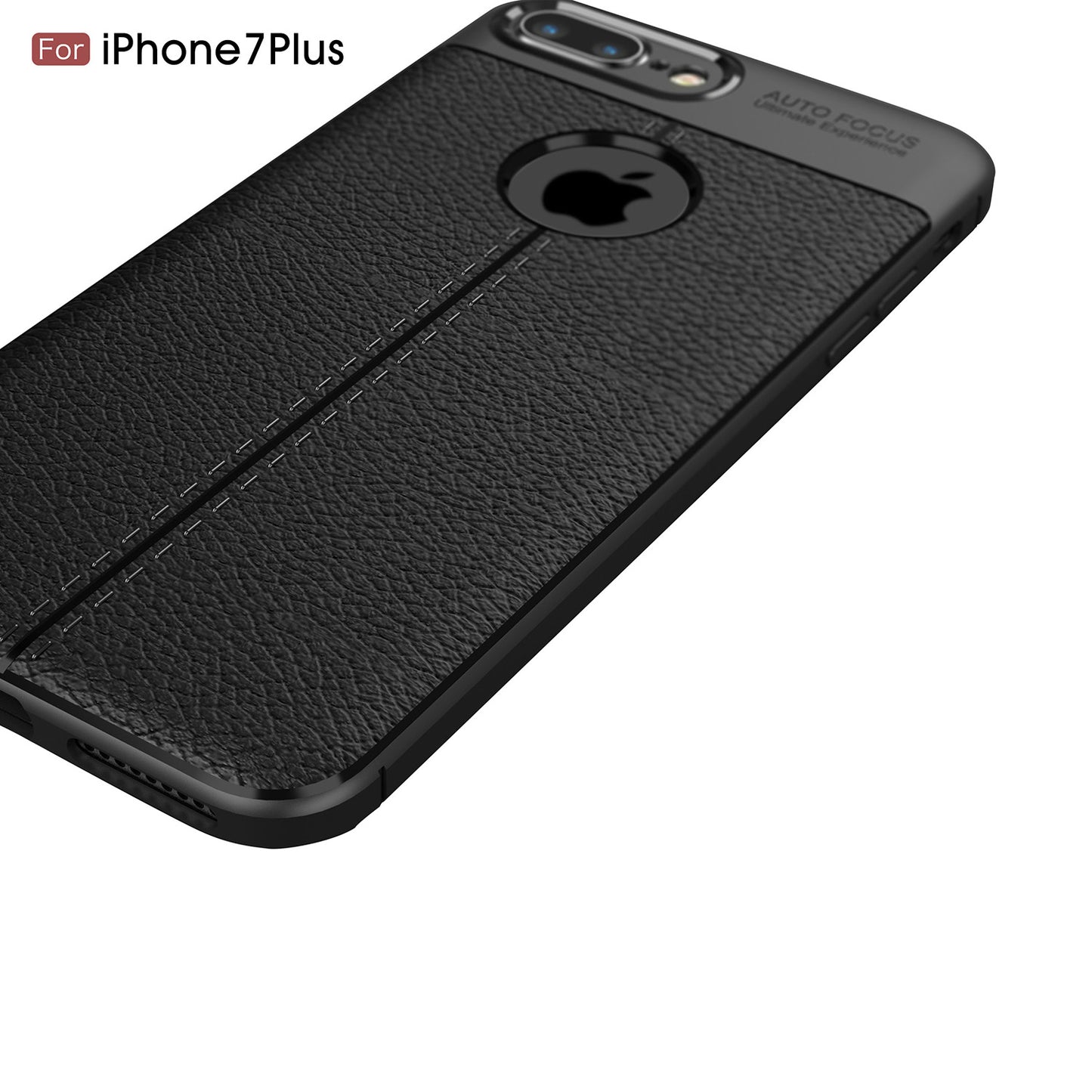 Litchi Grain TPU Casing Cover for iPhone 8 Plus / 7 Plus