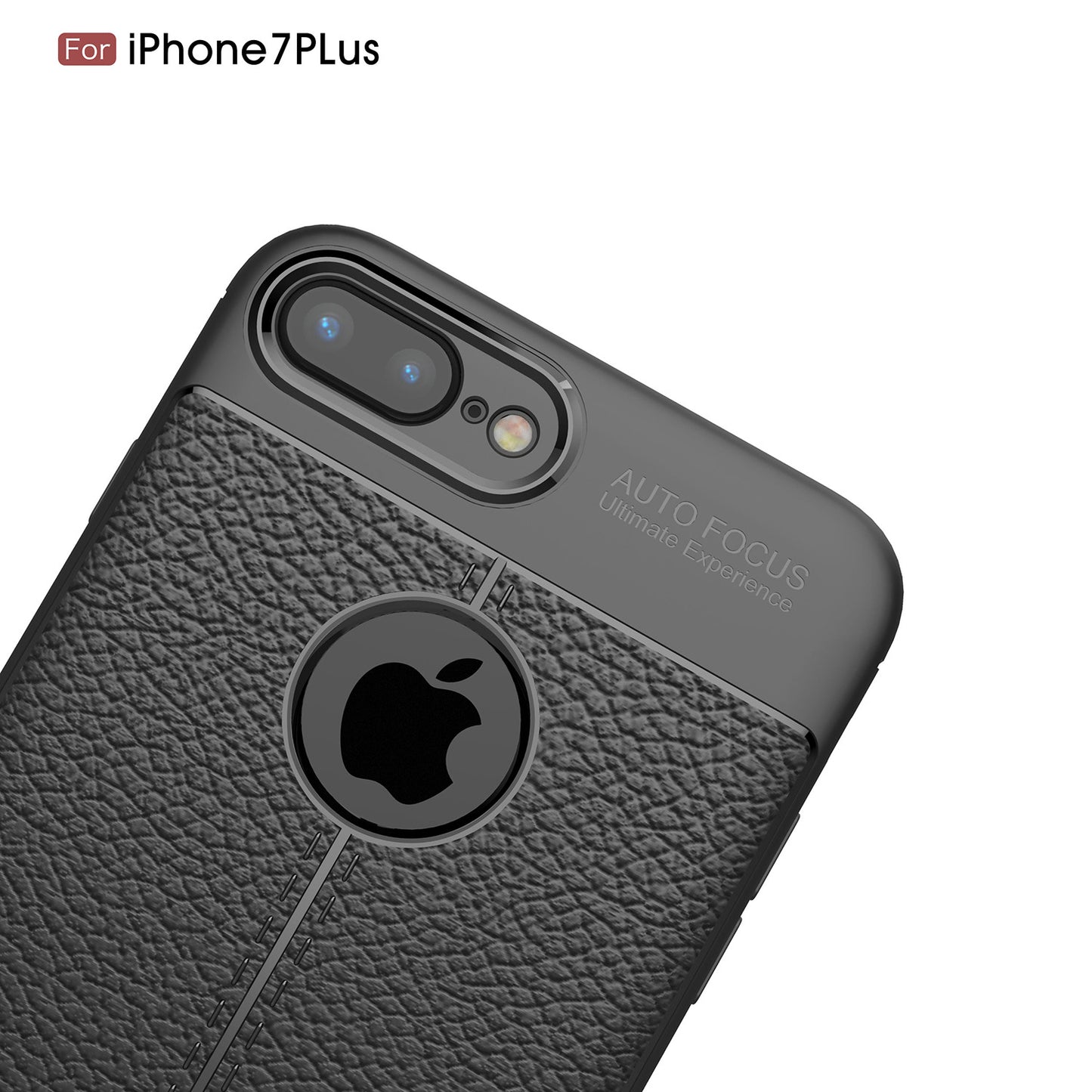 Litchi Grain TPU Casing Cover for iPhone 8 Plus / 7 Plus