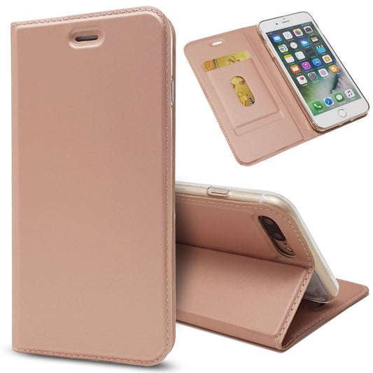 Magnetic Leather Card Slot Case for iPhone 8 Plus / 7 Plus 5.5 inch