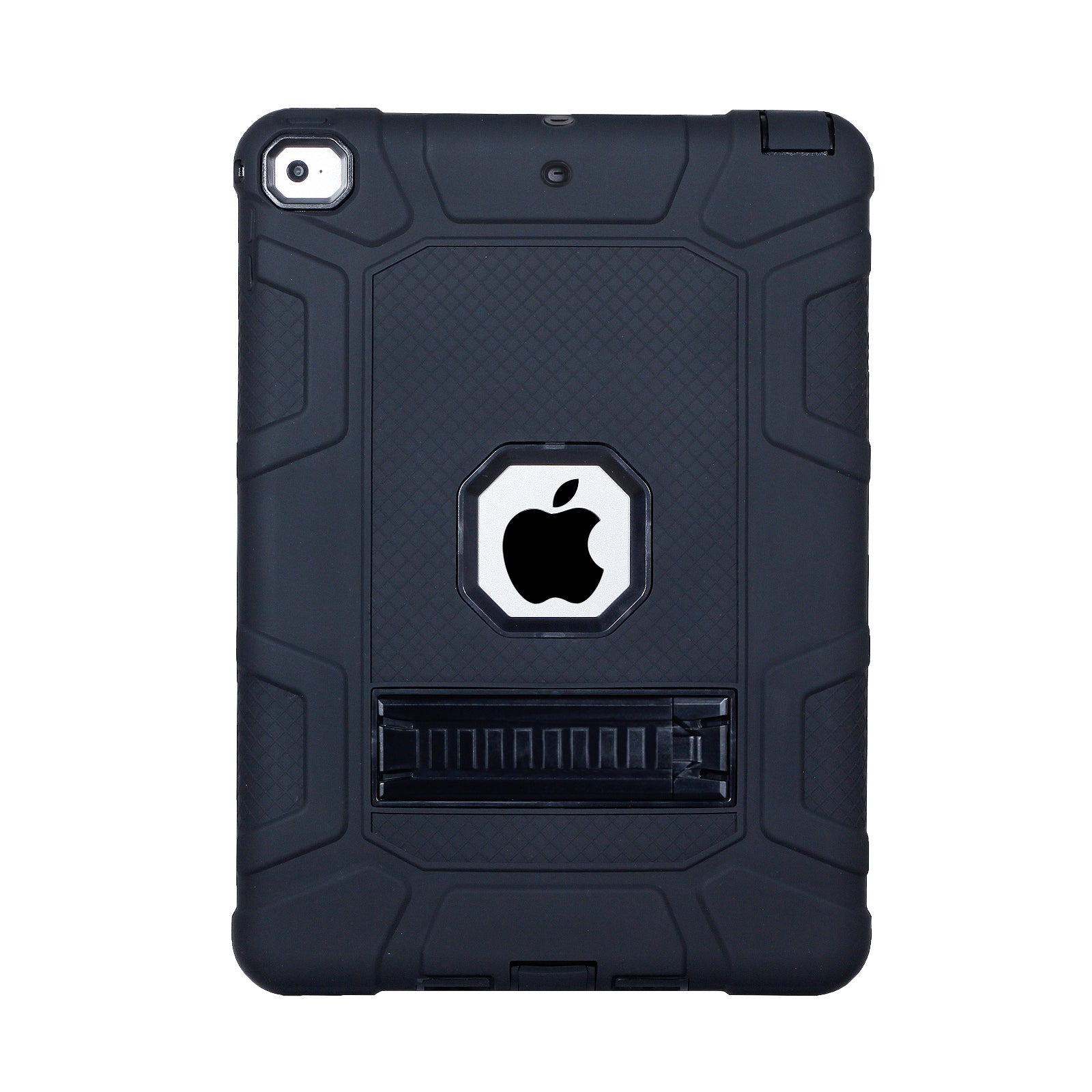 Armor Defender Kickstand PC Silicone Hybrid Case for iPad 9.7 (2018) / 9.7 (2017)