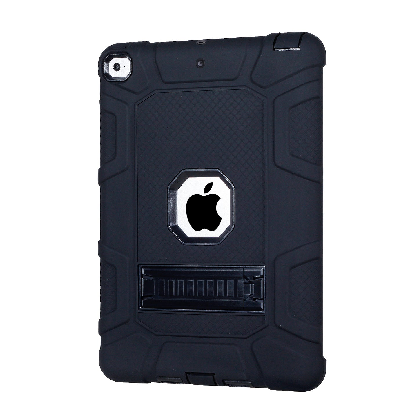 Armor Defender Kickstand PC Silicone Hybrid Case for iPad 9.7 (2018) / 9.7 (2017)